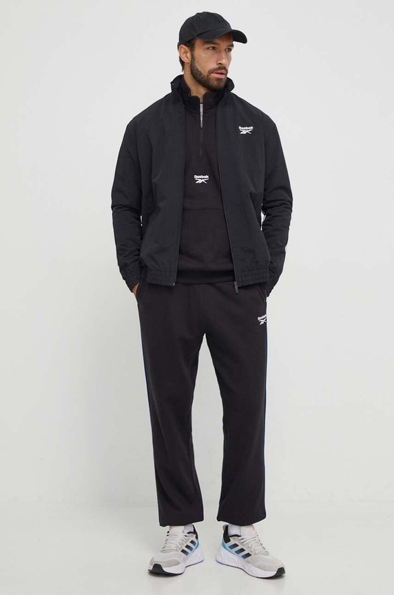 Bavlnené tričko Reebok Classic Basketball 100070707 sivá AW23