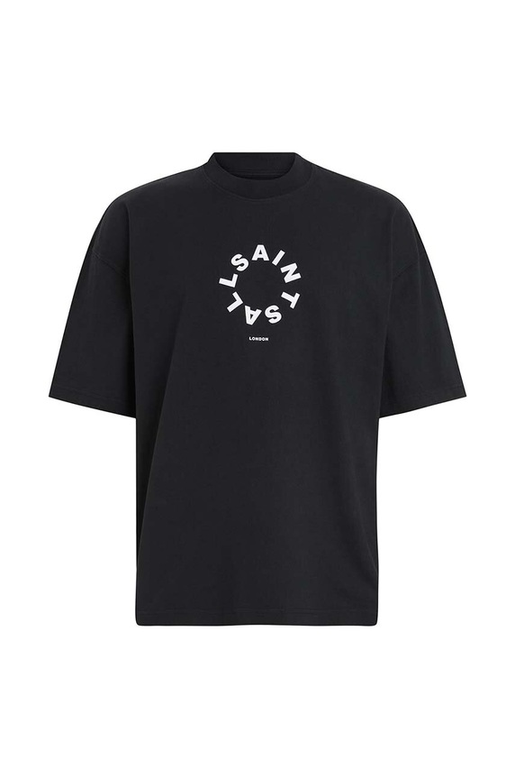 Βαμβακερό μπλουζάκι AllSaints TIERRA SS CREW MG294Y