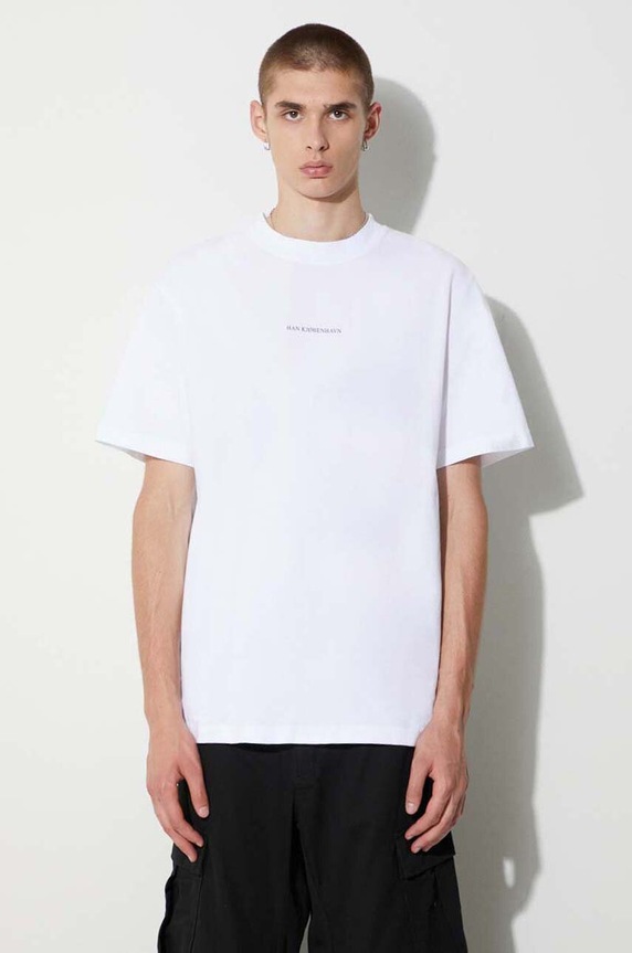 Han Kjøbenhavn cotton t-shirt relaxed white M.133017