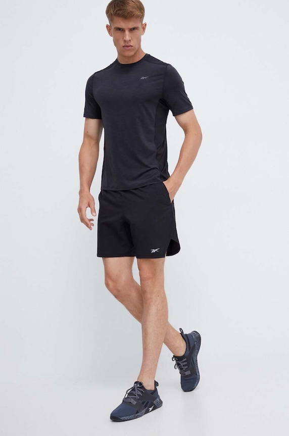 Μπλουζάκι προπόνησης Reebok ACTIVCHILL Athlete 100049859 μαύρο AW23