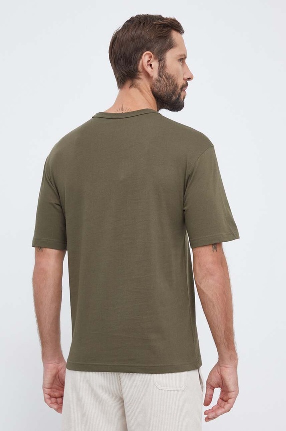 Ρούχα Βαμβακερό μπλουζάκι Reebok 100037038 πράσινο