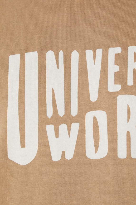 Bavlněné tričko Universal Works Mystery Train Print Tee 29182