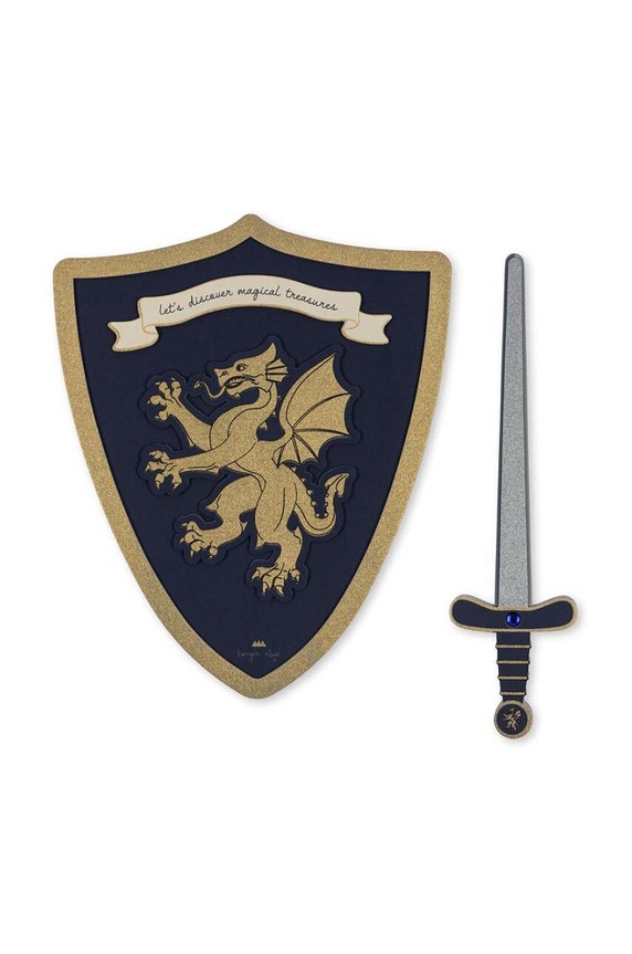 Konges Sløjd kostium dziecięcy KNIGHT SWORD AND SHIELD KS101505