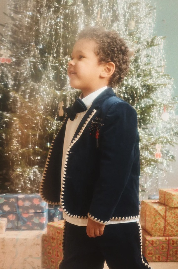 Dětský motýlek Konges Sløjd FESTIVE BUTTERFLY SOLID KS101979