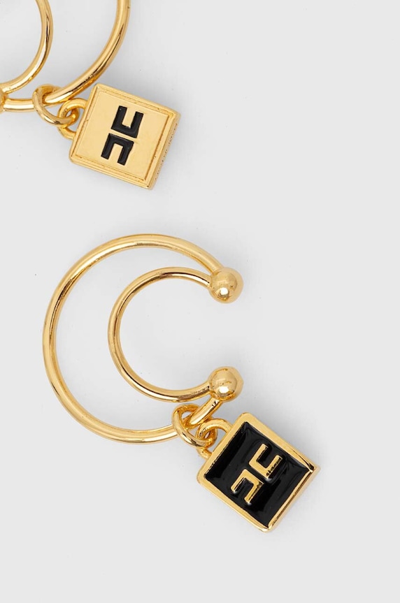 Elisabetta Franchi nausznice OR29K46E2 złoty AW24