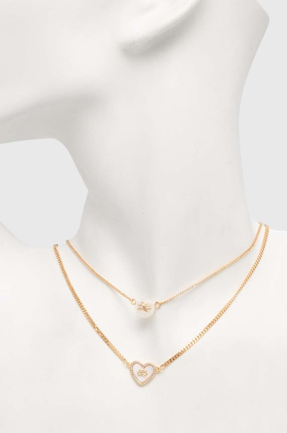 Akcesoria Karl Lagerfeld naszyjnik 245W3935 złoty