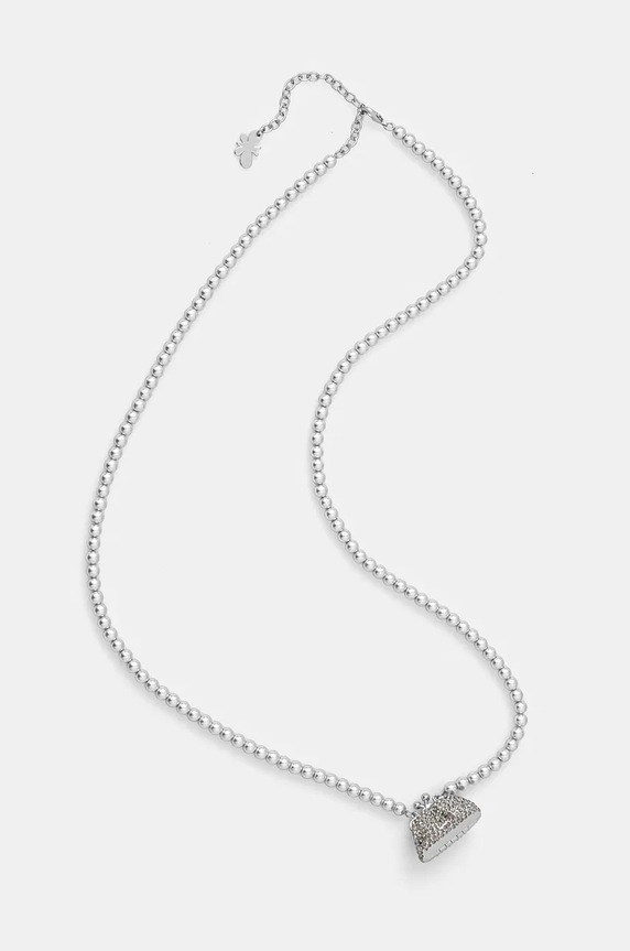 Ogrlica Weekend Max Mara srebrna 2425756055600