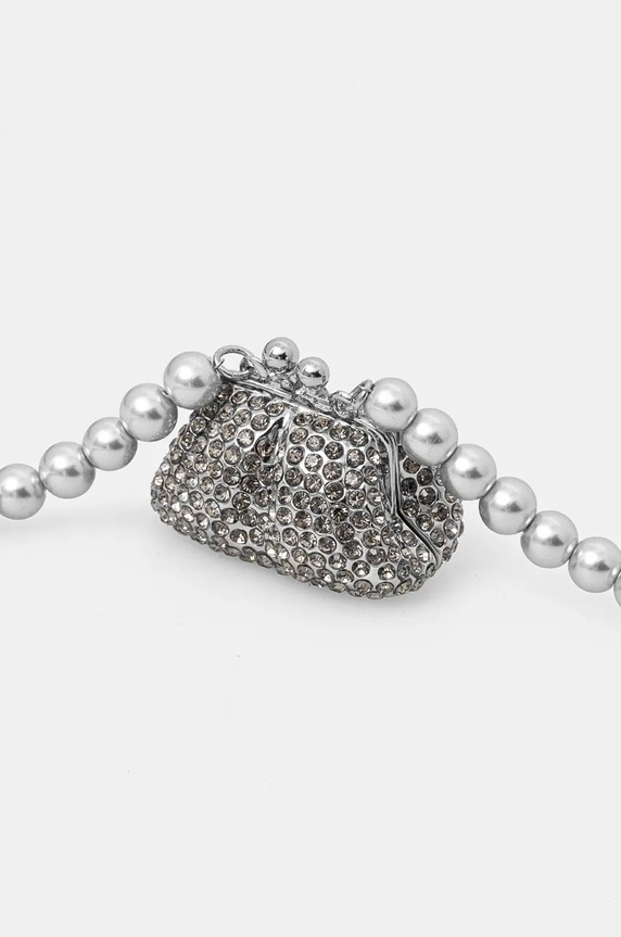 Ogrlica Weekend Max Mara 2425756055600 srebrna AW24