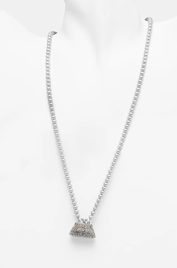 Ogrlica Weekend Max Mara srebrna 2425756055600