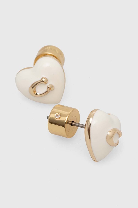 Uhani Coach 479226GLD100 bela AW24