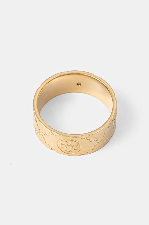 Tory Burch pierścionek T Monogram 159311.720 złoty AW24