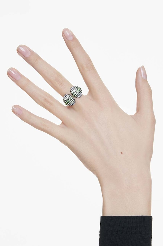Prsteň Swarovski SUBLIMA 5700927 zelená