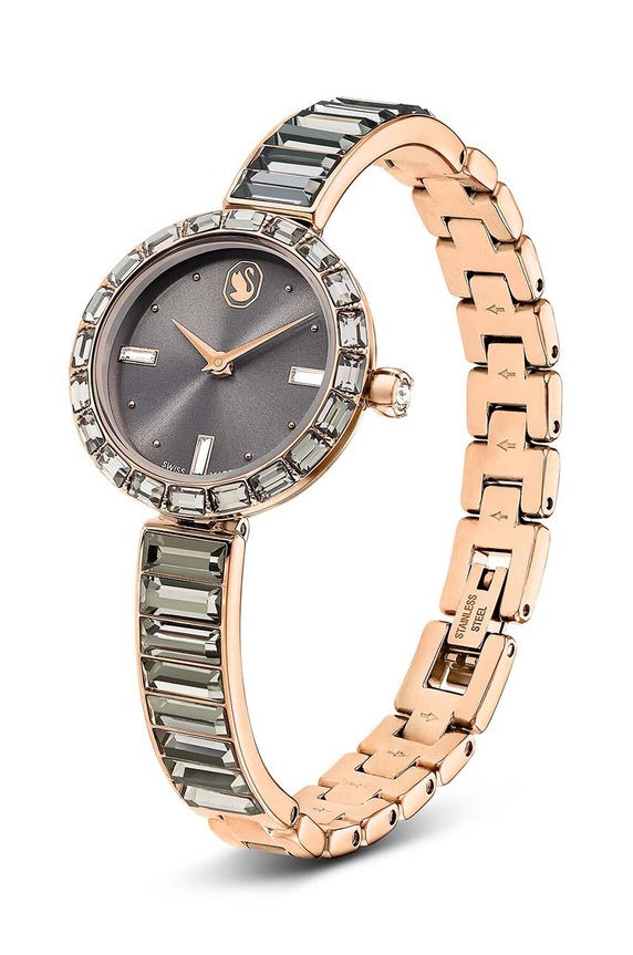 Ρολόι Swarovski MATRIX 5679887 γκρί AW24