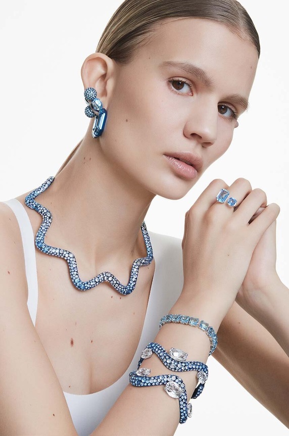 Swarovski inel MILLENIA 5694142 albastru
