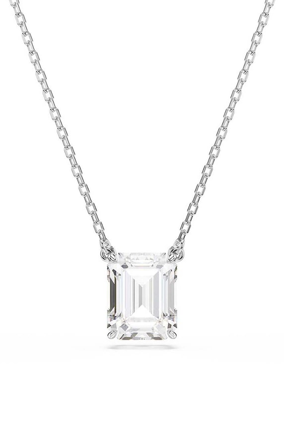 Swarovski colier STILLA Cristal Swarovski argintiu 5693405