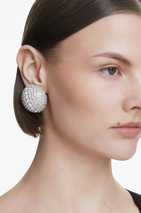 Swarovski klipsy SUBLIMA srebrny 5699563