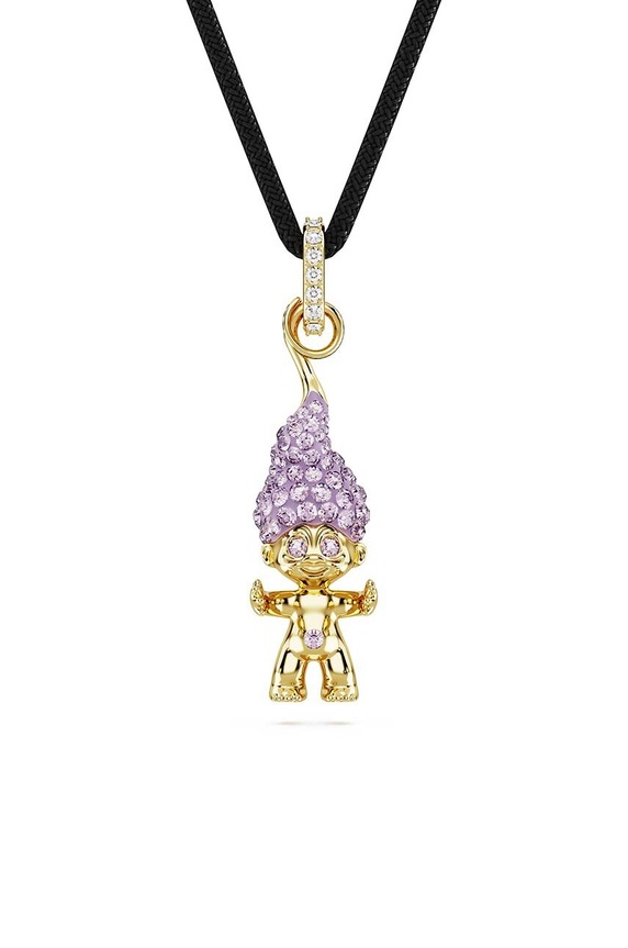 Náhrdelník Swarovski GOOD LUCK TROLLS krystal Swarovski zlatá 5691943