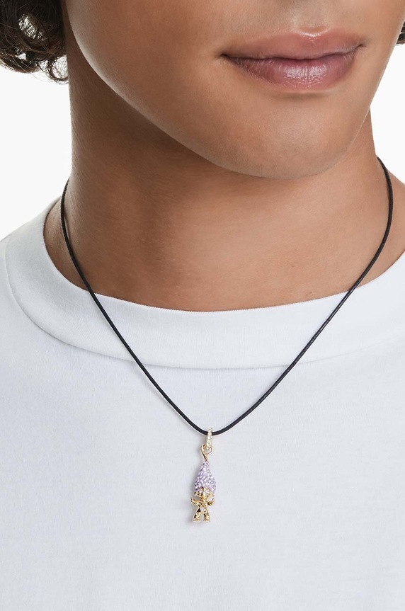 Doplňky Náhrdelník Swarovski GOOD LUCK TROLLS 5691943 zlatá