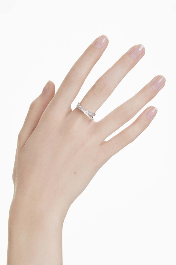 Swarovski anello HYPERBOLA 5691229 argento AA00