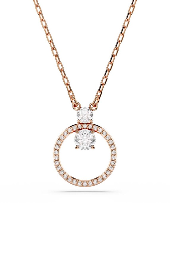 Swarovski naszyjnik CONSTELLA cyrkonia złoty 5692266