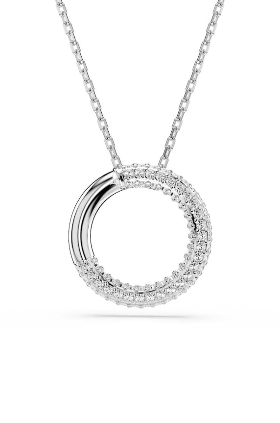 Swarovski colier DEXTERA zirconiu cubic argintiu 5692737