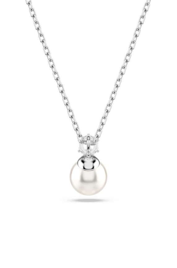 Swarovski naszyjnik MATRIX srebrny 5693897