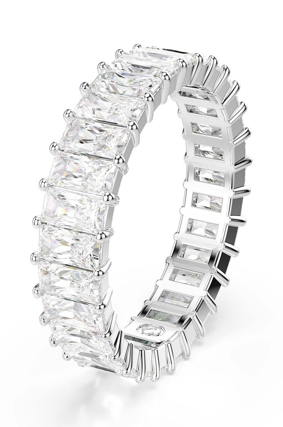 Prstýnek Swarovski MATRIX 5693406 stříbrná AW24