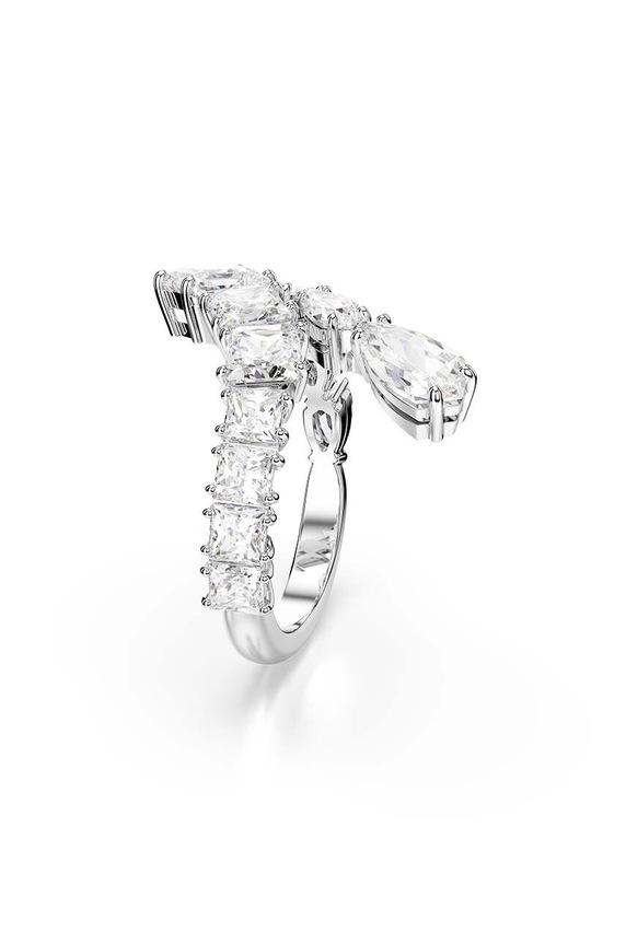 Doplnky Prsteň Swarovski MATRIX 5705759 strieborná