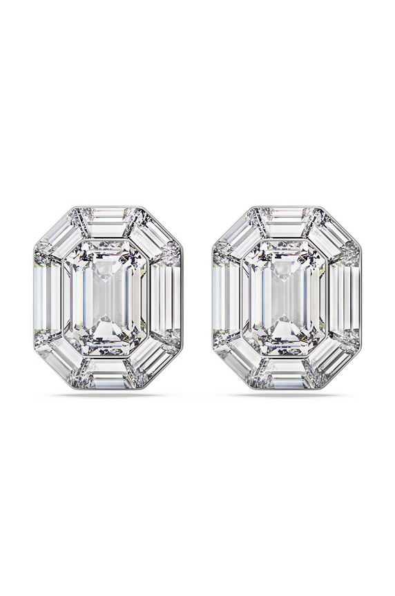 Swarovski klipsy LUCENT kryształ Swarovskiego srebrny 5698525