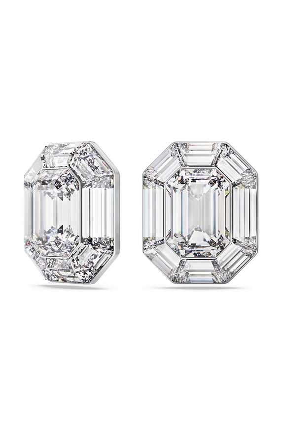 Swarovski klipsy LUCENT 5698525 srebrny AW24