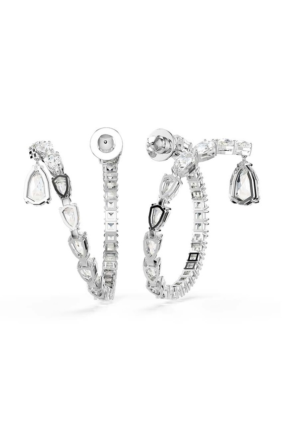 Swarovski kolczyki MATRIX srebrny 5692524