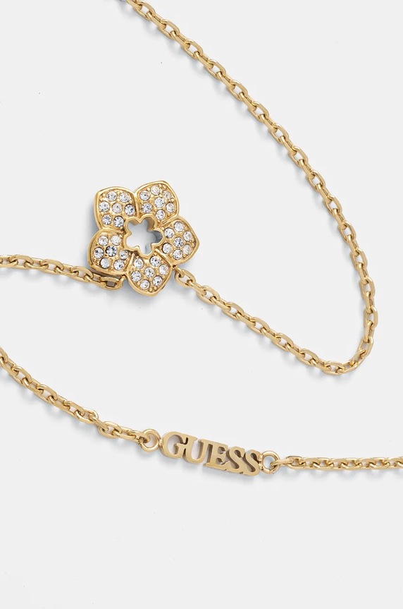Ogrlica Guess JUBN04.466JW zlatna AW24