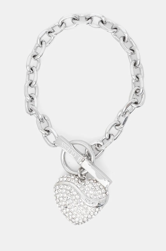 Βραχιόλι Guess ασημί JUBB04.496JW