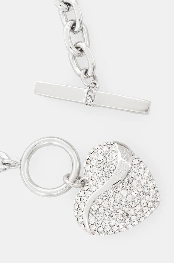 Βραχιόλι Guess JUBB04.496JW ασημί AW25