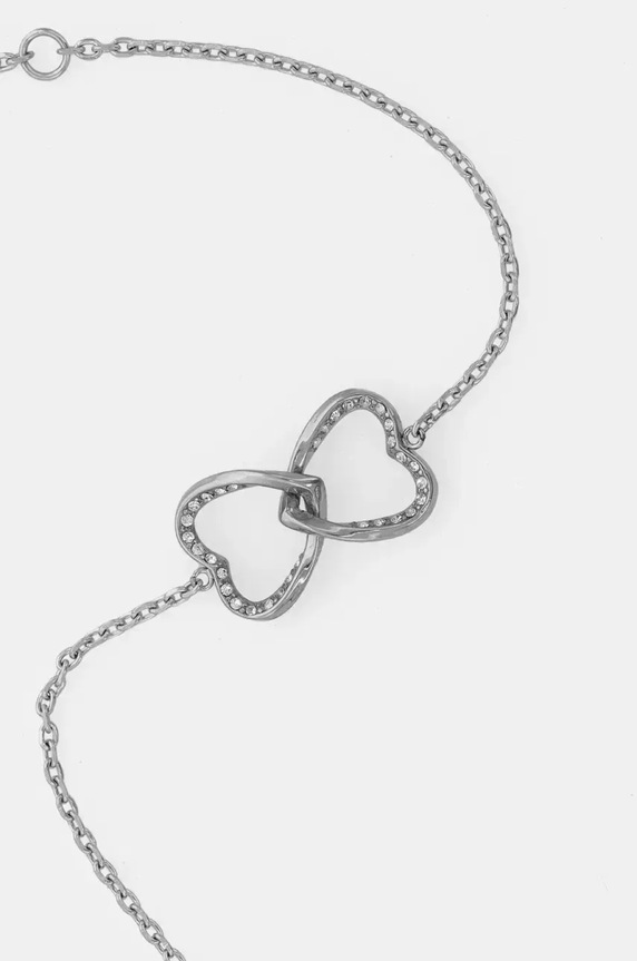 Guess bransoletka JUBB04.618JW srebrny AW24