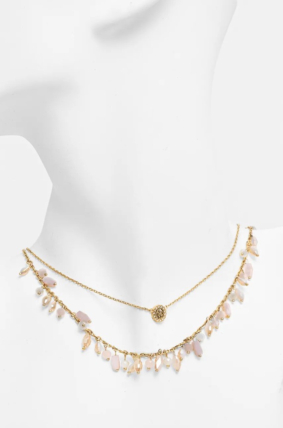 Doplnky Náhrdelník Guess JUBN04.683JW zlatá