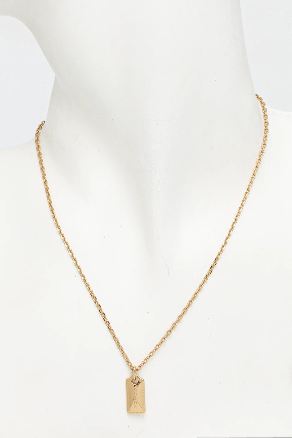 Accesorii Coach colier 491633GLD710 aur