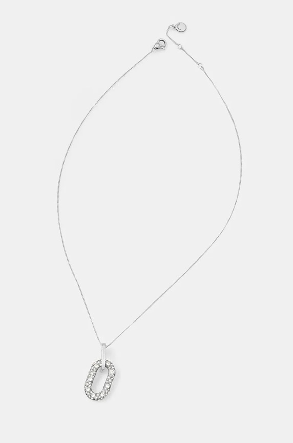 AllSaints colier argintiu 489345SLV041