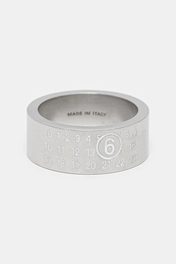 MM6 Maison Margiela ring silver SM6UQ0057.P7296