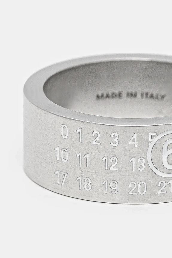 MM6 Maison Margiela ring SM6UQ0057.P7296 silver AW24