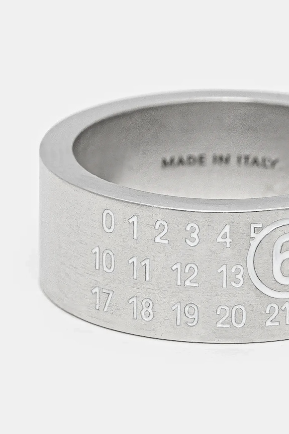 MM6 Maison Margiela ring SM6UQ0057.P7296 silver AW24