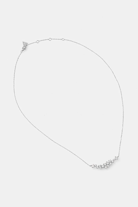 Strieborný náhrdelník Guess strieborná JSBN04.465JW