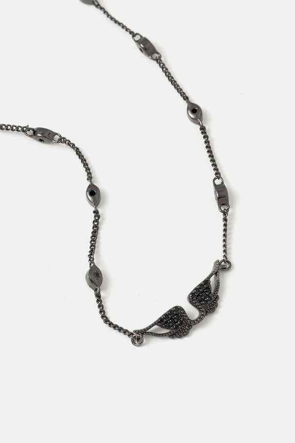 Accesorii ZADIG&VOLTAIRE colier OWJW00632 negru
