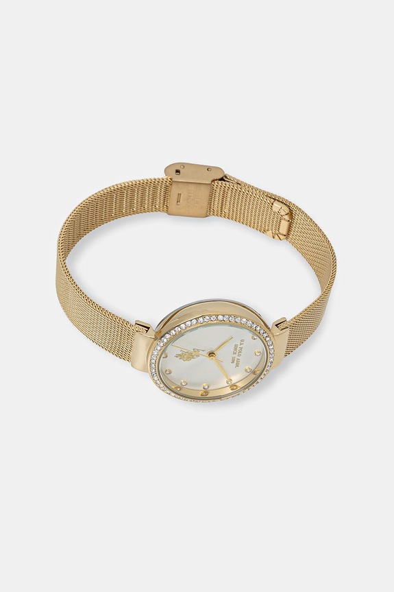 Часовник U.S. Polo Assn. CAMILLE USP8110YG злато AW24