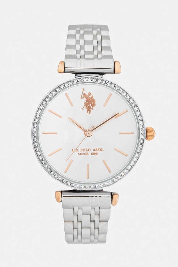 U.S. Polo Assn. orologio ELEONOR argento USP8165ST