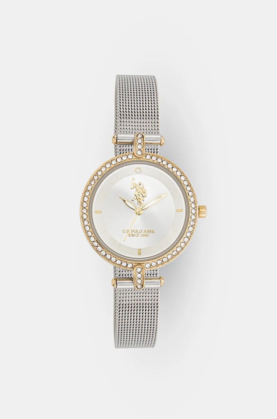 U.S. Polo Assn. zegarek NATALIE srebrny USP8186YG