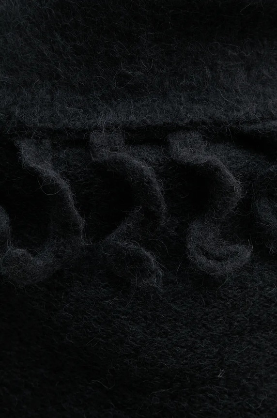Accessories Sunnei wool infinity scarf ACCXSAC010 black