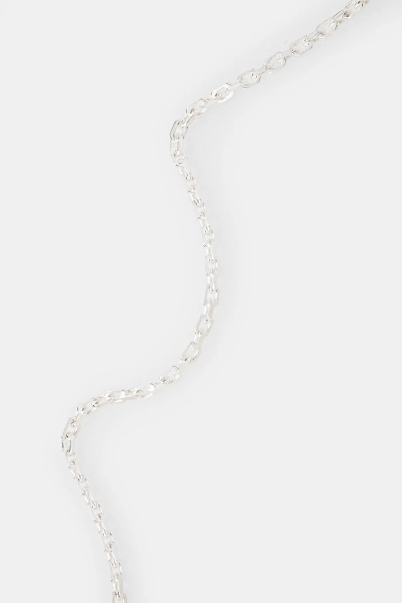 Answear Lab silver necklace Mini Anchor Chain HL.W4.386.SL silver AW24