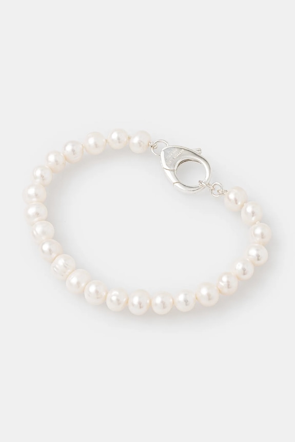 Браслет HATTON LABS Pearl Bracelet M серебрянный HL.W4.502.01