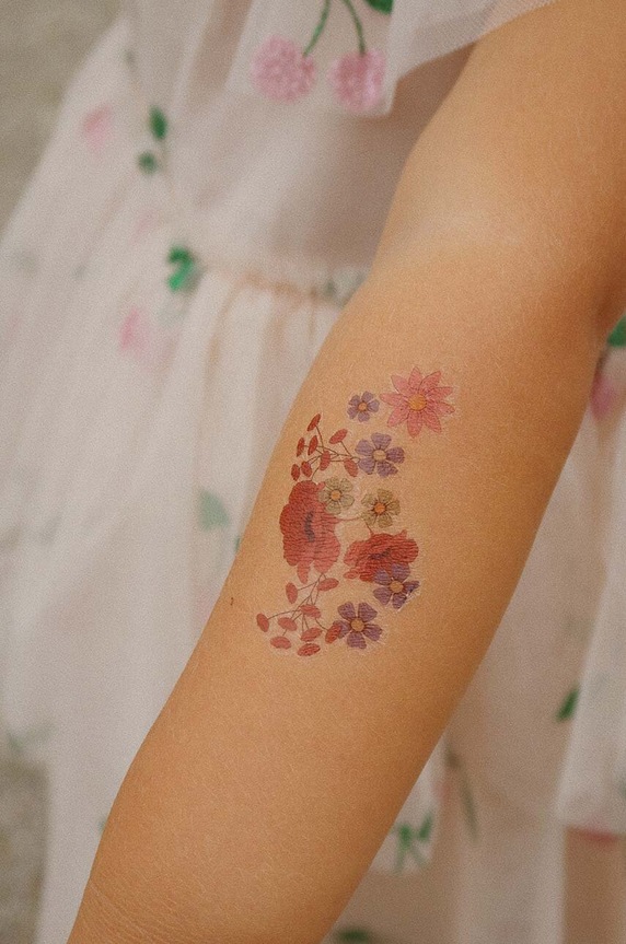 Detské tetovania Konges Sløjd TATTOOS KS101074.G ružová